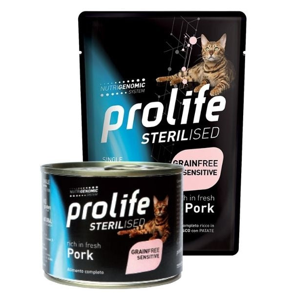 Prolife Sterilizzati Maiale Grain Free 85gr Prolife Sterilizzati Maiale Grain Free 85gr